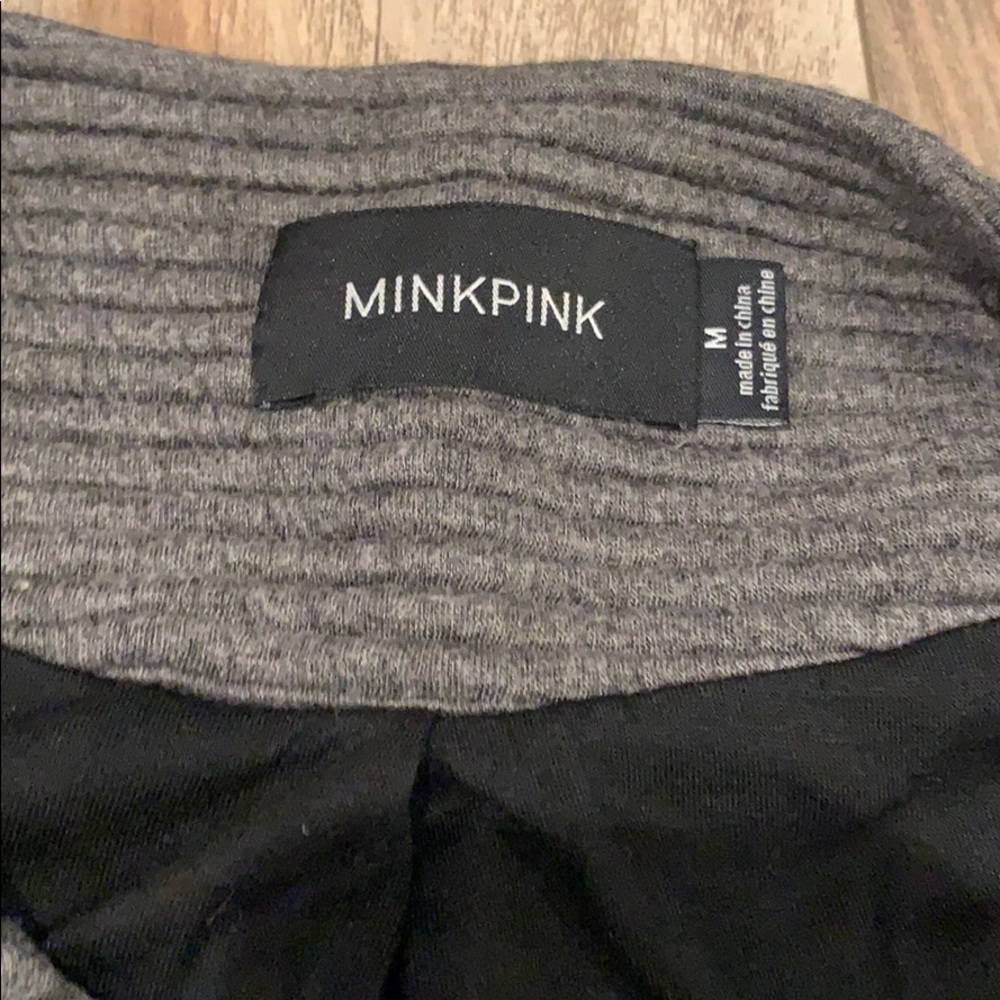 Grey ribbed jacket - Picture 4 of 4